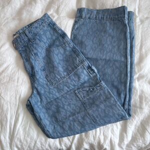 Damson Madder Drew Leopard Cargo Jeans US 6 / UK 10